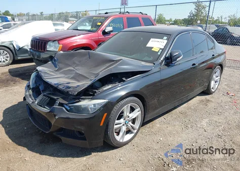 2015 BMW 328I из США, поврежденный, VIN WBA3A5G58FNS86925